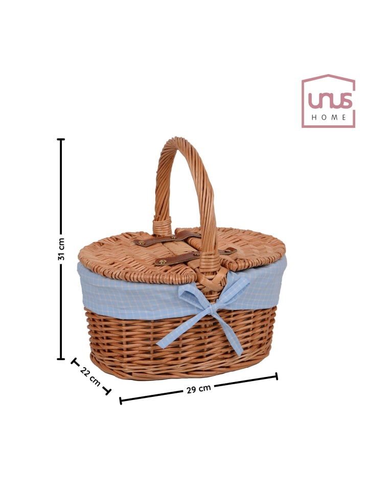 UNUS Picknickkorb Kinder in Pink günstig kaufen onesize