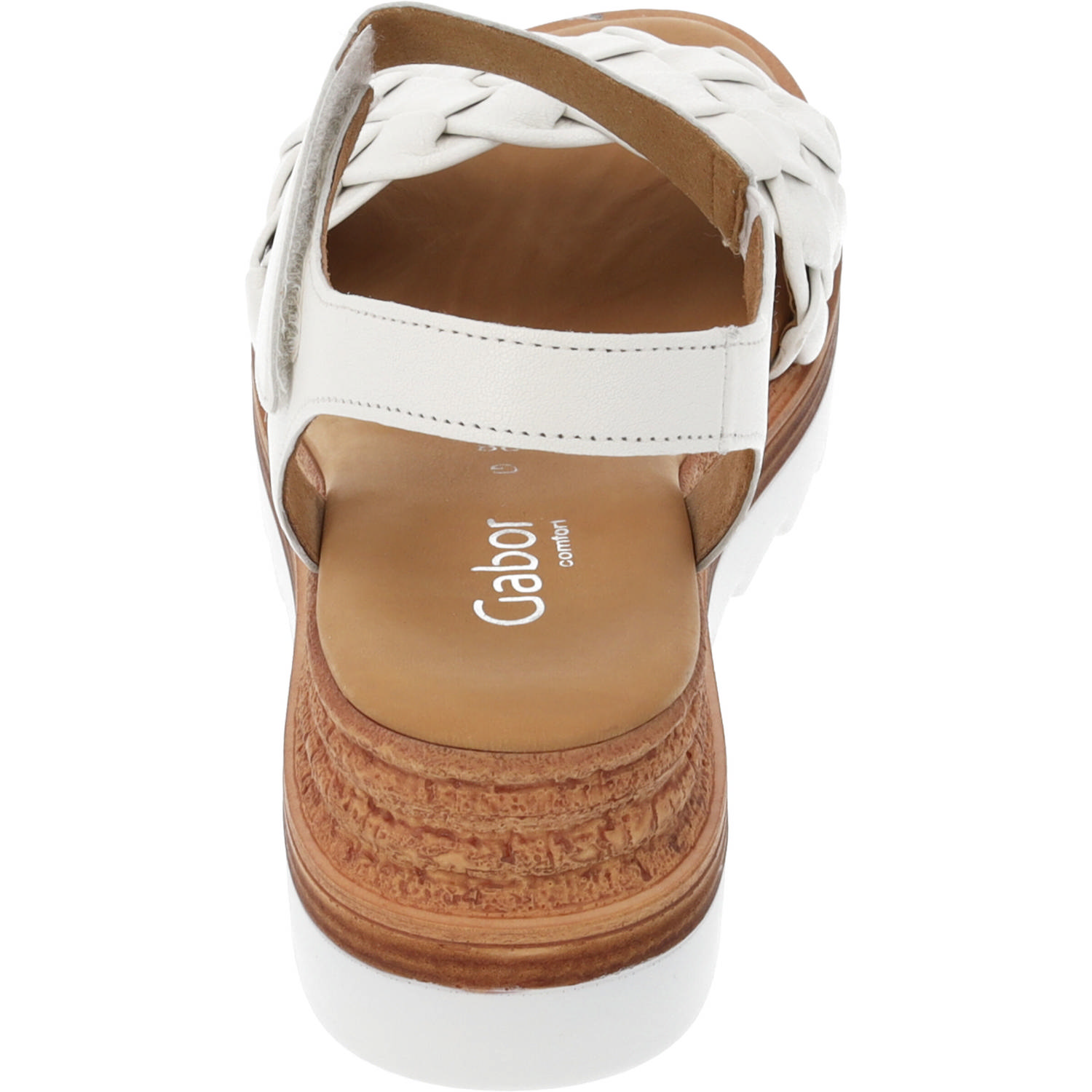 Gabor Comfort 22.089, Plateau-Sandaletten, Damen, latte