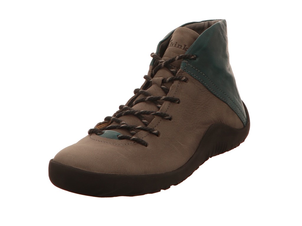 THINK Schnür-Stiefeletten grau Getscho