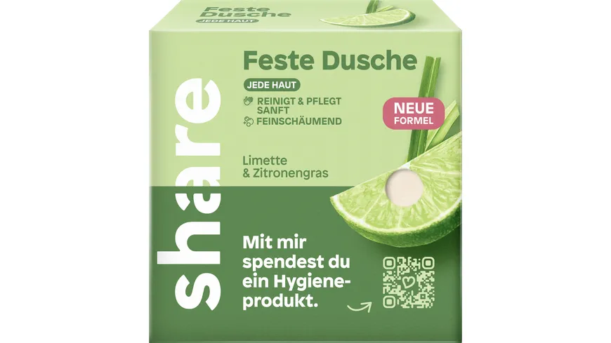 share Feste Dusche Limette & Zitronengras 60 g