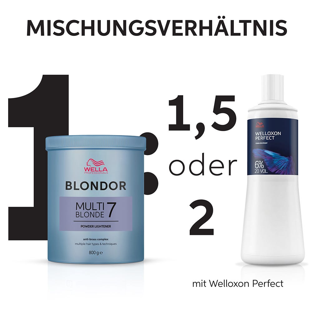 Wella Blondor Multi Blonde Powder 800 g