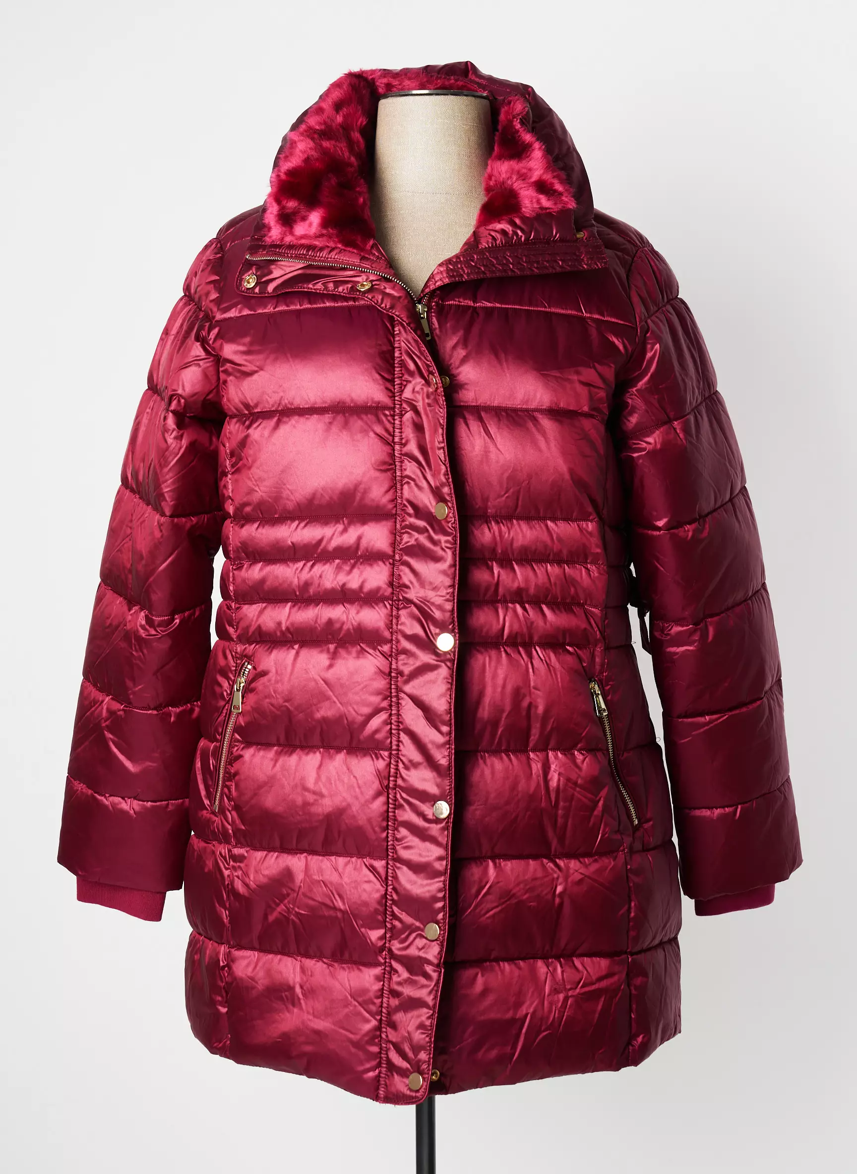 Damart Doudounes Femme couleur rouge