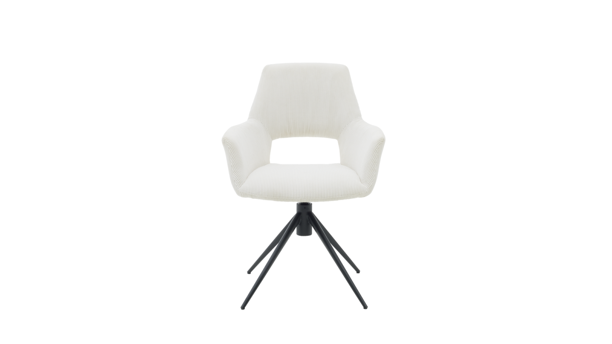 Interliving Schalensessel 5605 Cord Creme