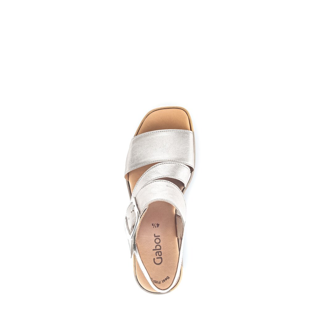 Gabor fashion Keilsandalette gold