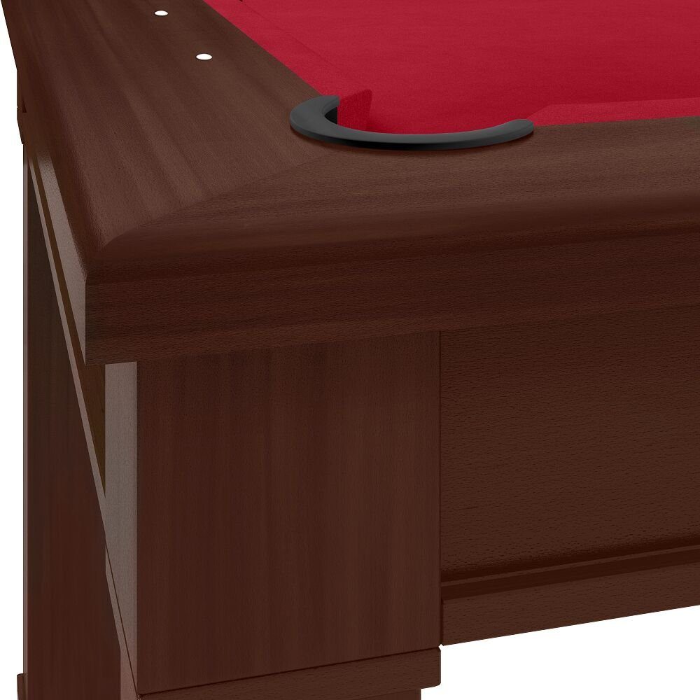 BISON Billardtisch Billard- und Esstisch Dolce Vita in Walnuss, Erhältlich in 5 ft (184x106 cm) und 6.5 ft (215x122 cm)