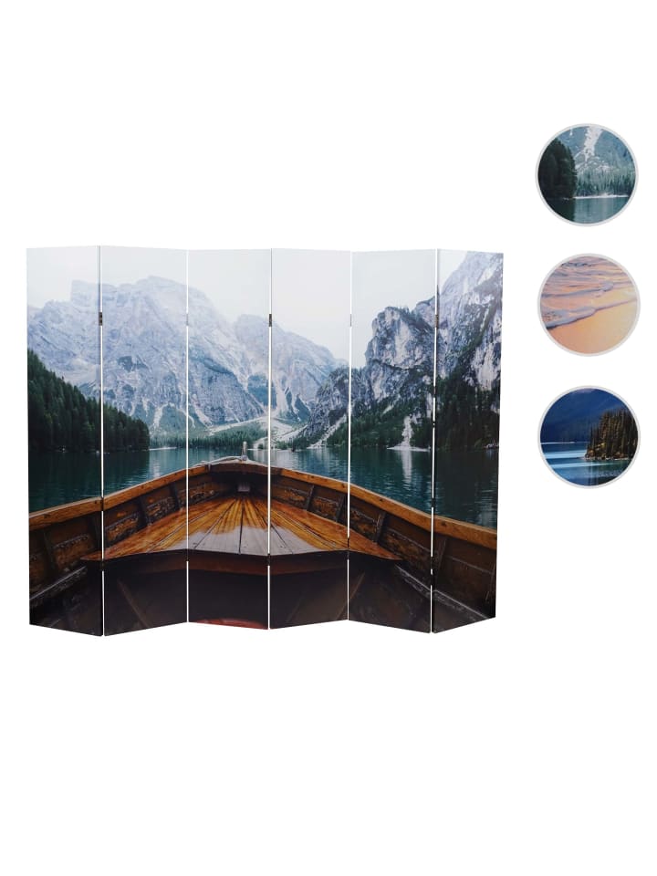 MCW Foto-Paravent A83, 180x244cm Boot günstig kaufen onesize
