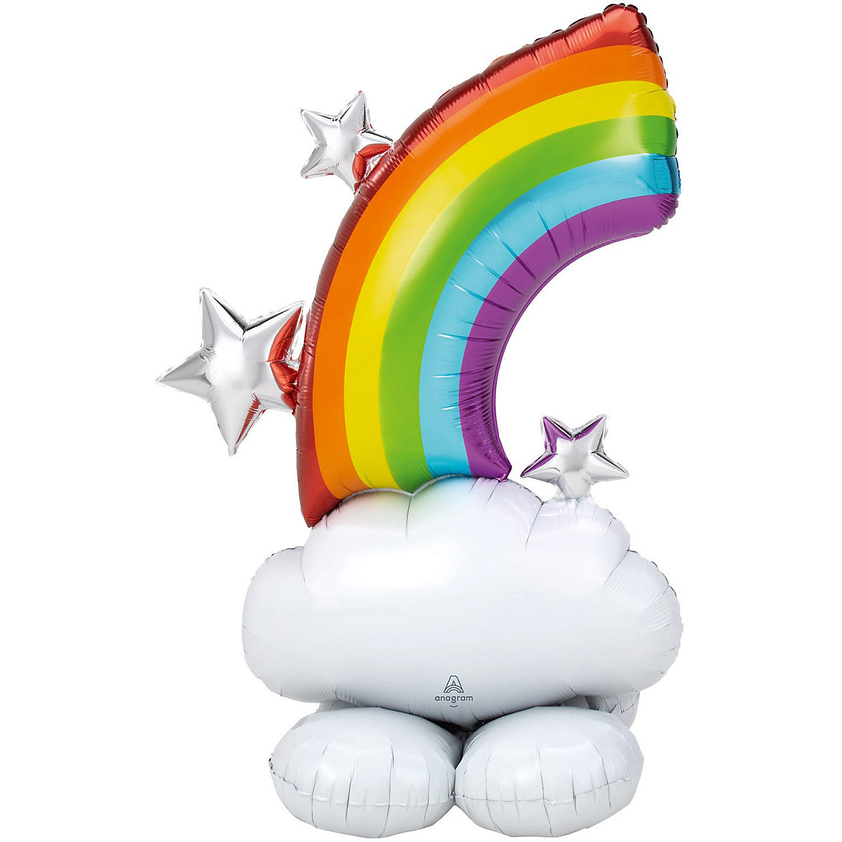 Folienballon AirLoonz Regenbogen 127 cm