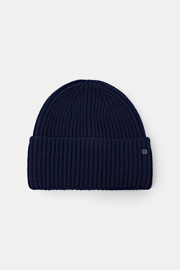 Rippstrick-Beanie