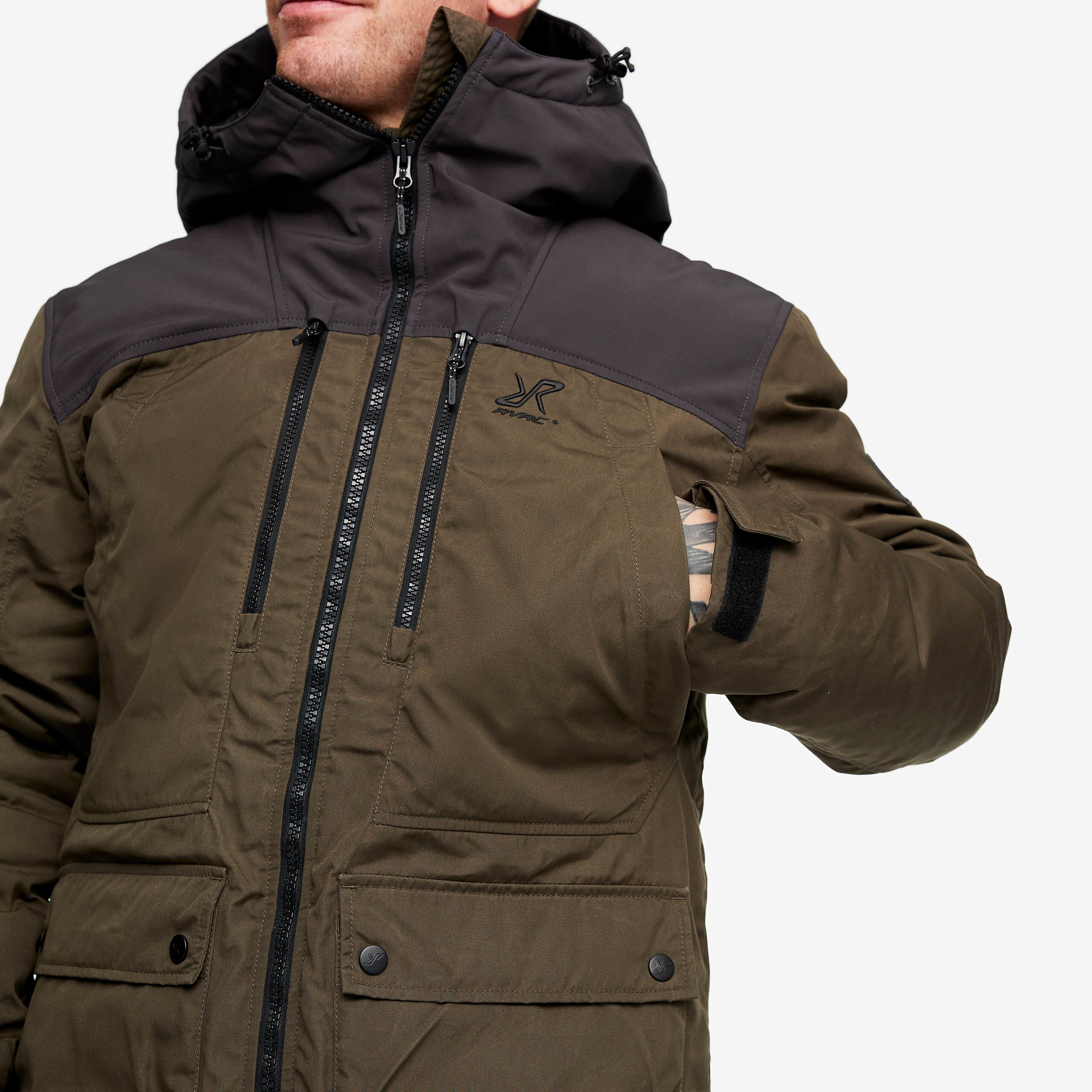 Outdoor Parka Homme Mud