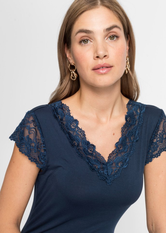 Spitzen-Shirt