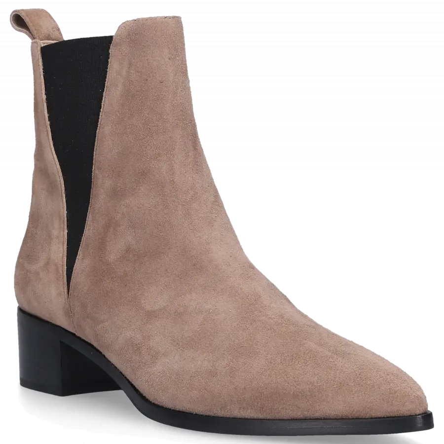 EN AVANT - Chelsea Boots X202028 Veloursleder - beige