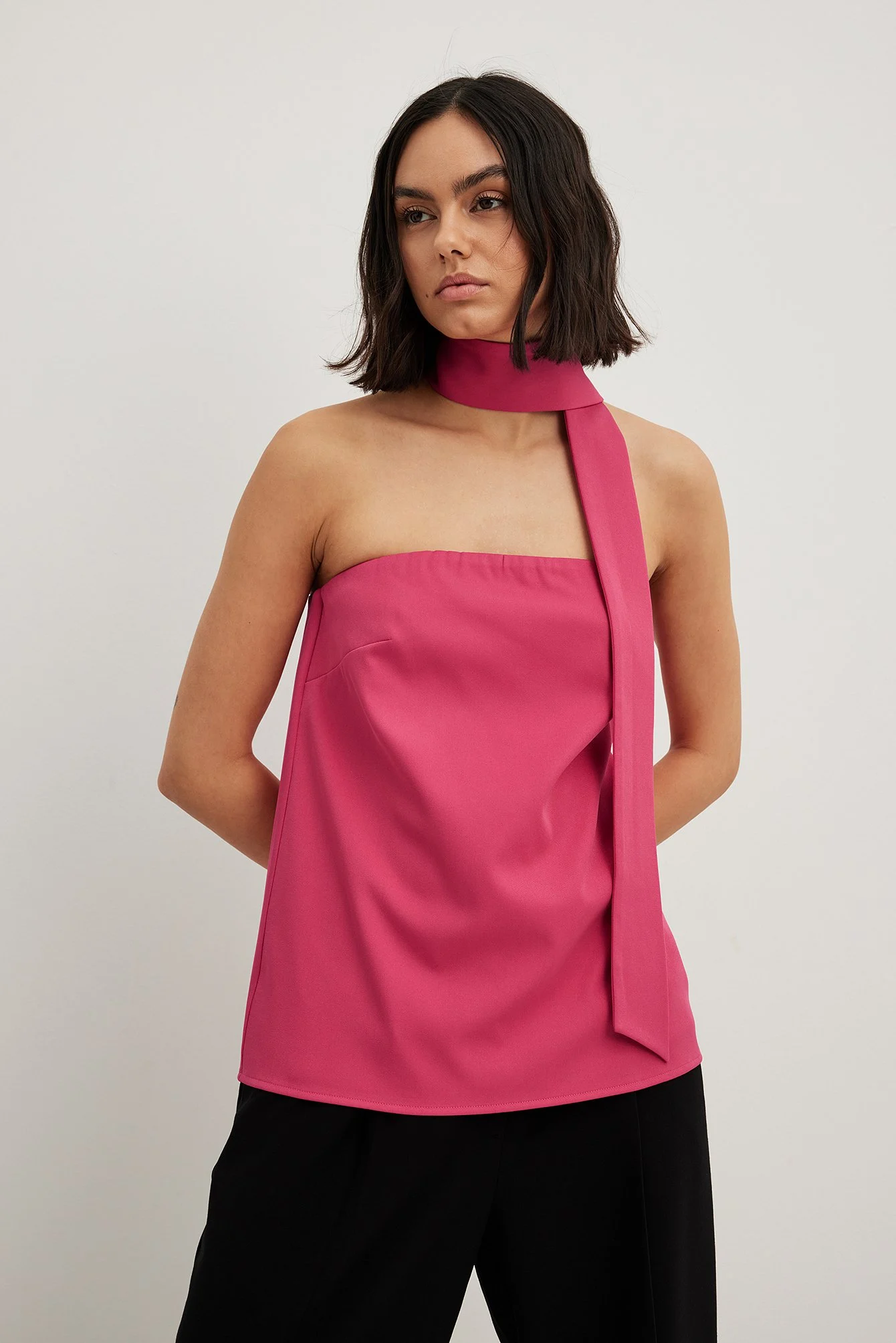 Tube-Top mit Schal