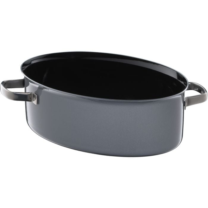 Fusiontec Mineral Multi-BrÄter mit Edelstahldeckel, 38 cm, Platinum