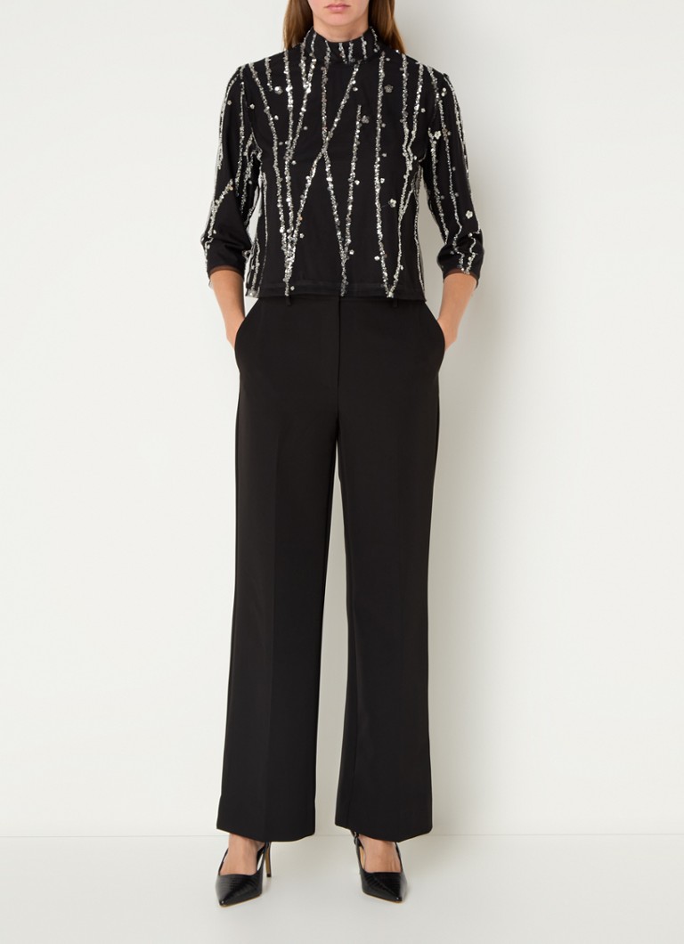 Bruuns Bazaar Ignaras sequin crop top
