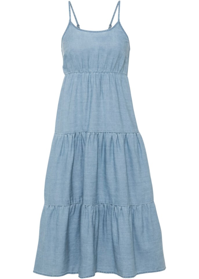 Oversize- Kleid in Jeansoptik mit TENCEL™ Lyocell