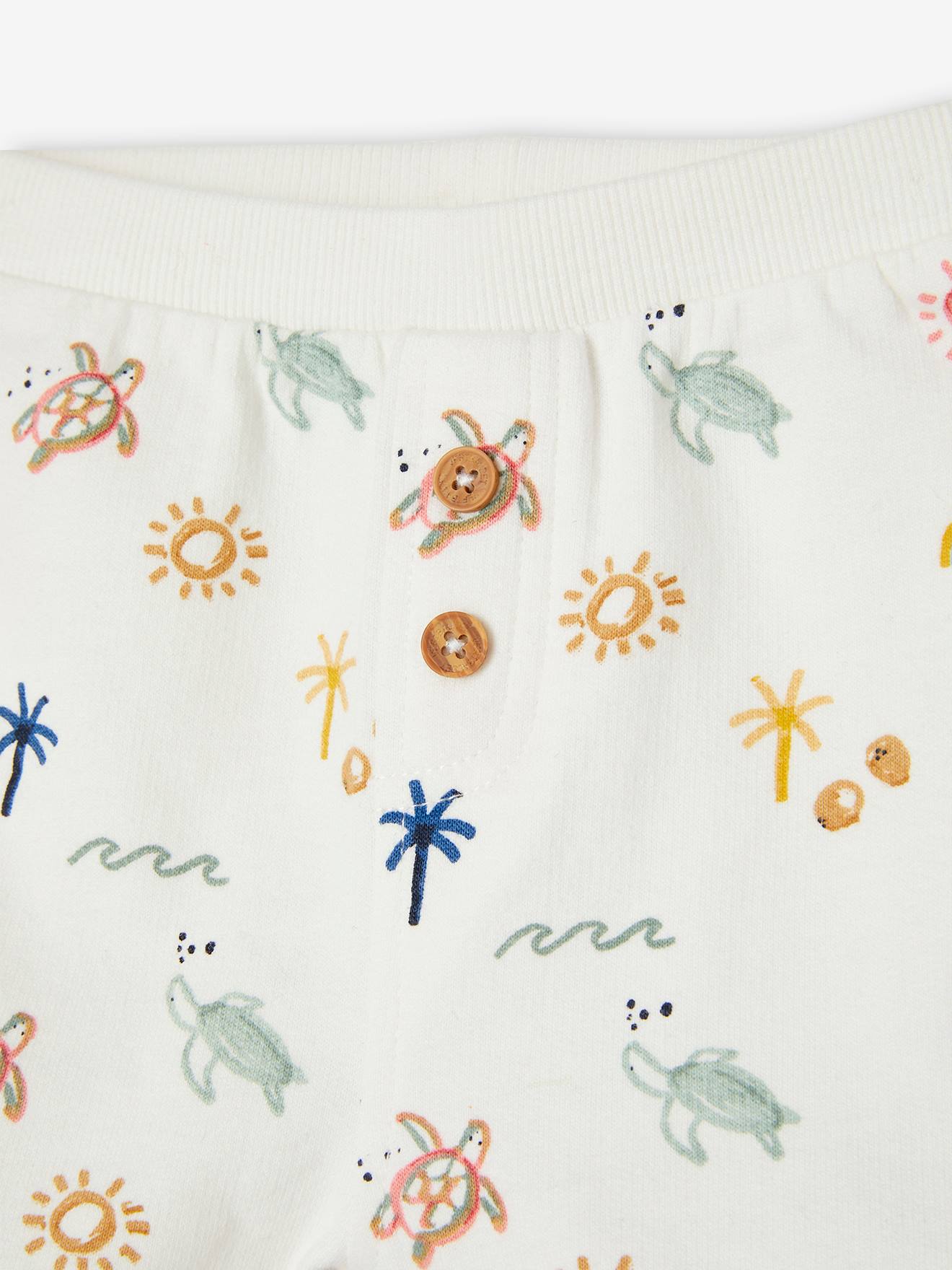 Lot de 2 shorts en molleton bébé bleu roi