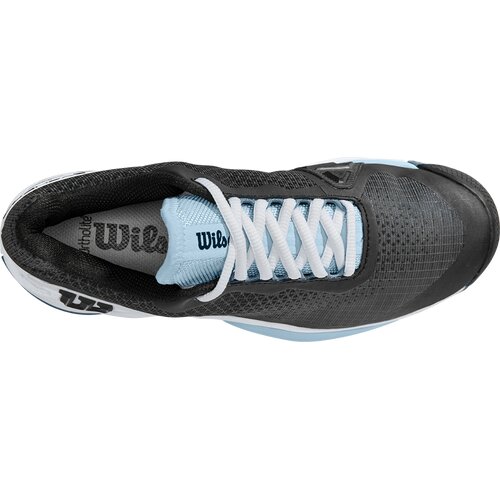 DAMEN TENNISOUTDOORSCHUHE RUSH PRO 4.0 W CLAY BK/WH/CHINA BLUE