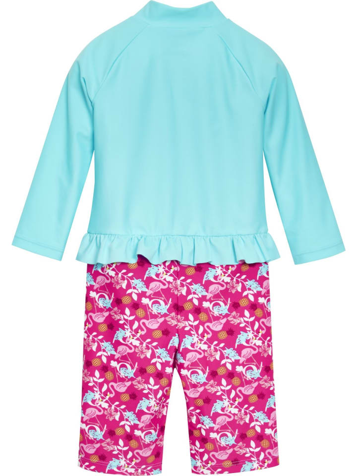 Playshoes UV-Schutz Einteiler Flamingo 1/1 Arm in Türkis günstig kaufen