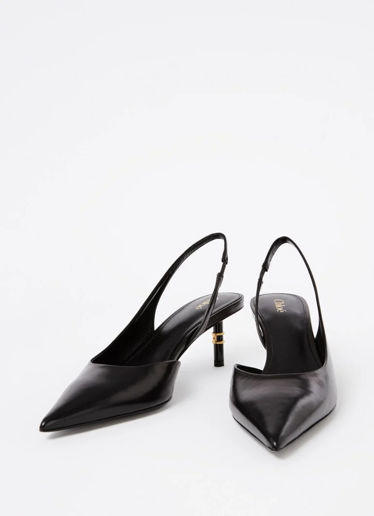 Chloé Marcie goatskin slingback