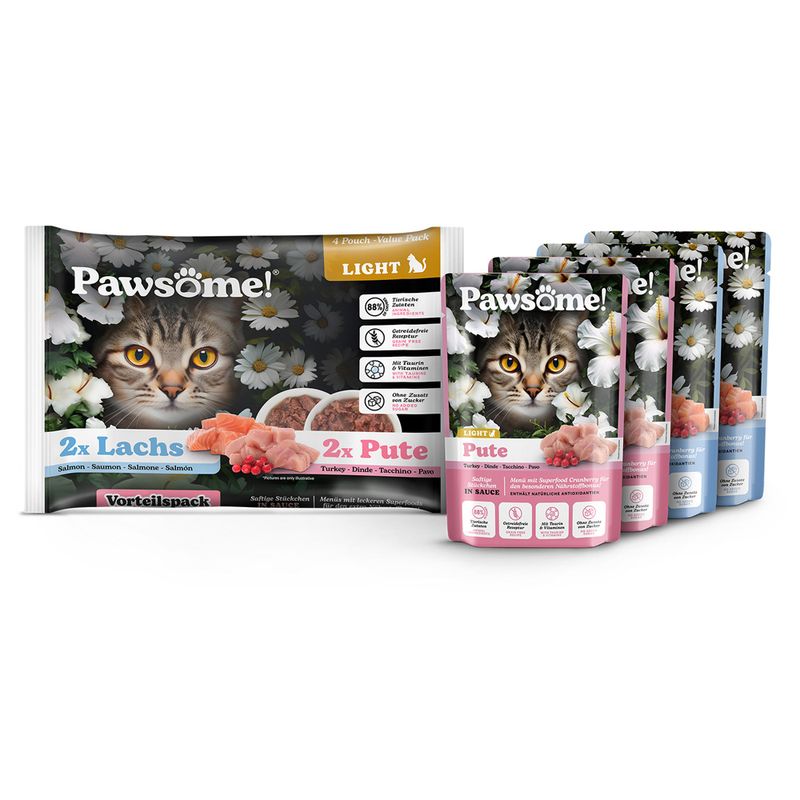 Pawsome Adult Light 4 x 85 g zu TOP-Preisen