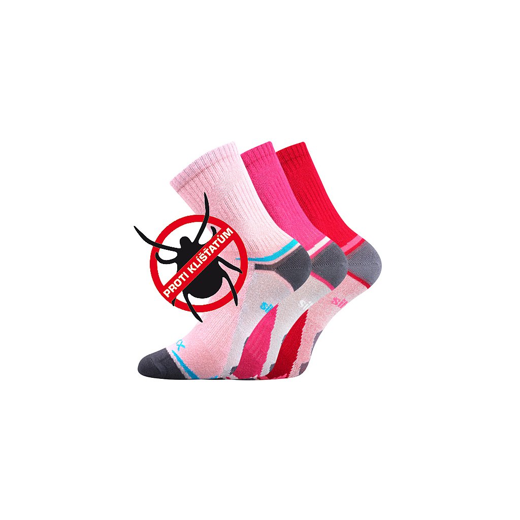 Voxx Optifanik Mix B Girls Socken, 3 Paare