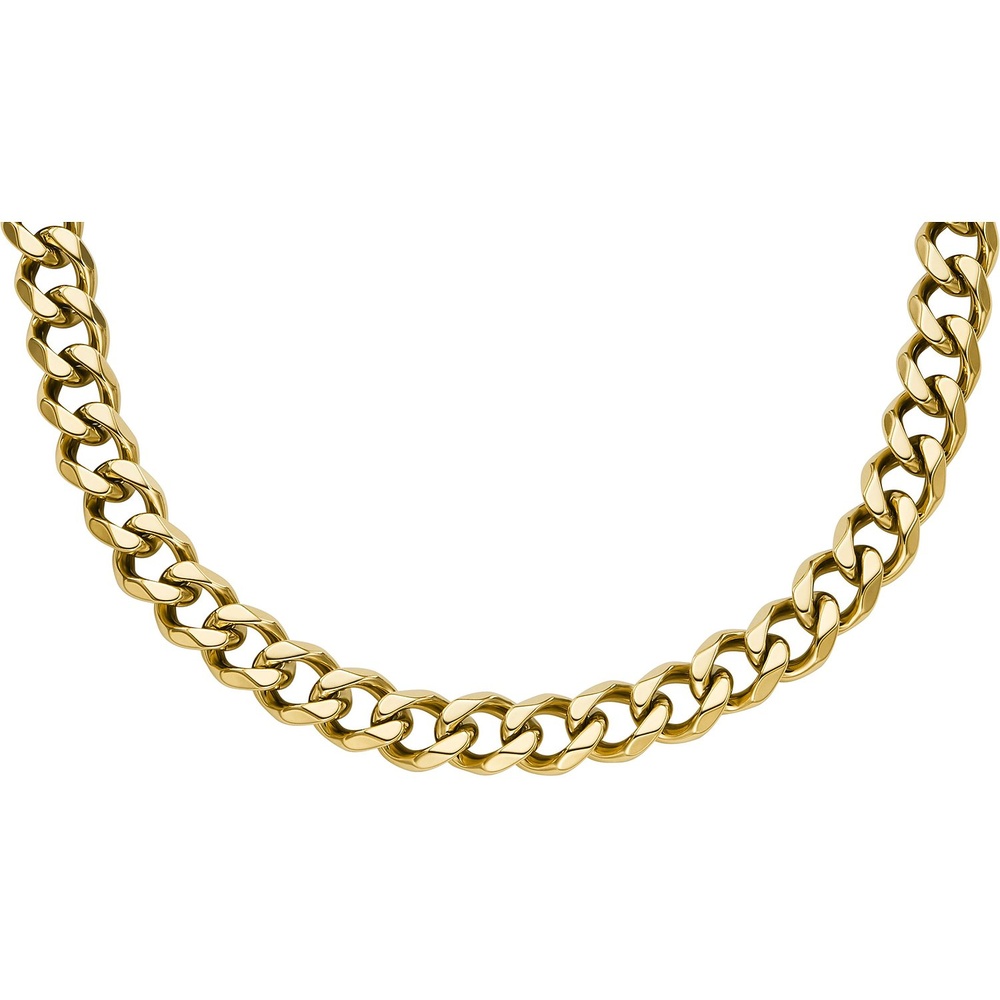 Fossil Chaînette Acier inoxydable collier