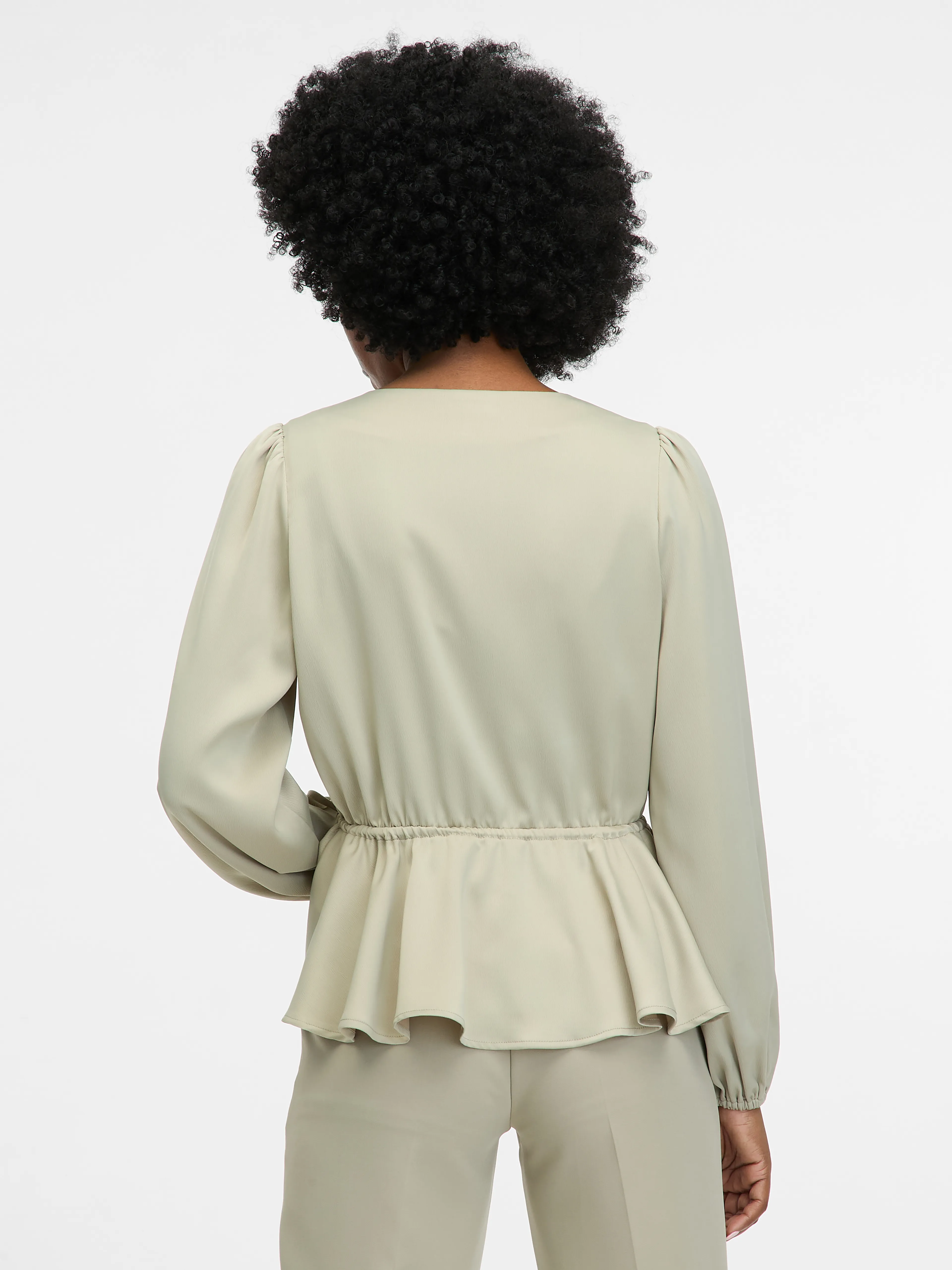 Khaki Damen-Bluse ORSAY