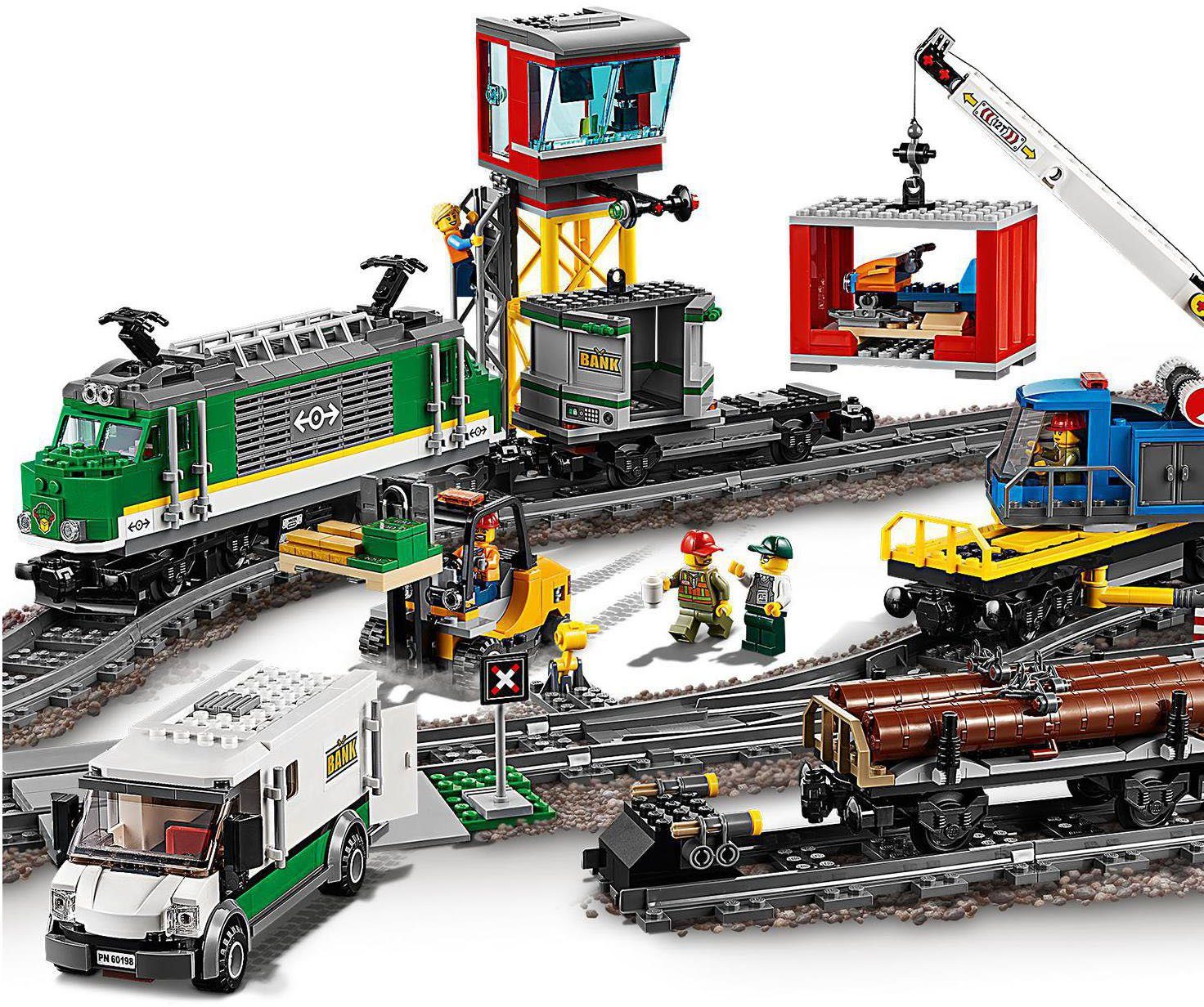 LEGO® Konstruktionsspielsteine Güterzug (60198), LEGO® City, (1226 St)