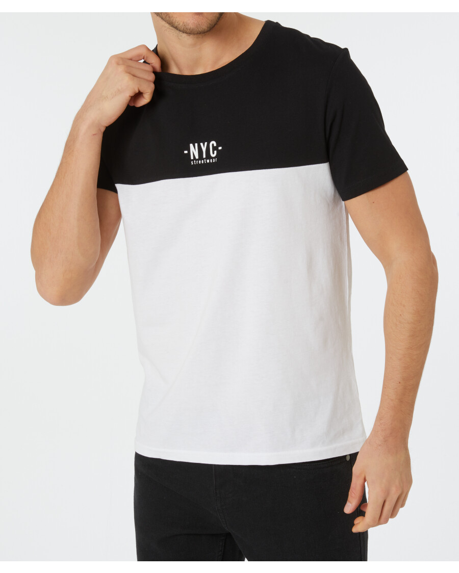 Sport-Shirt Colour-Blocking
