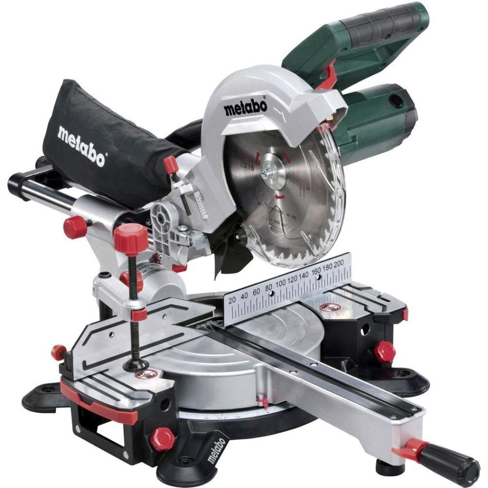 Metabo 690972000 KGSV 72 XACT SYM Gehrungssäge mit Zugfunktion + KSU251 Ständer