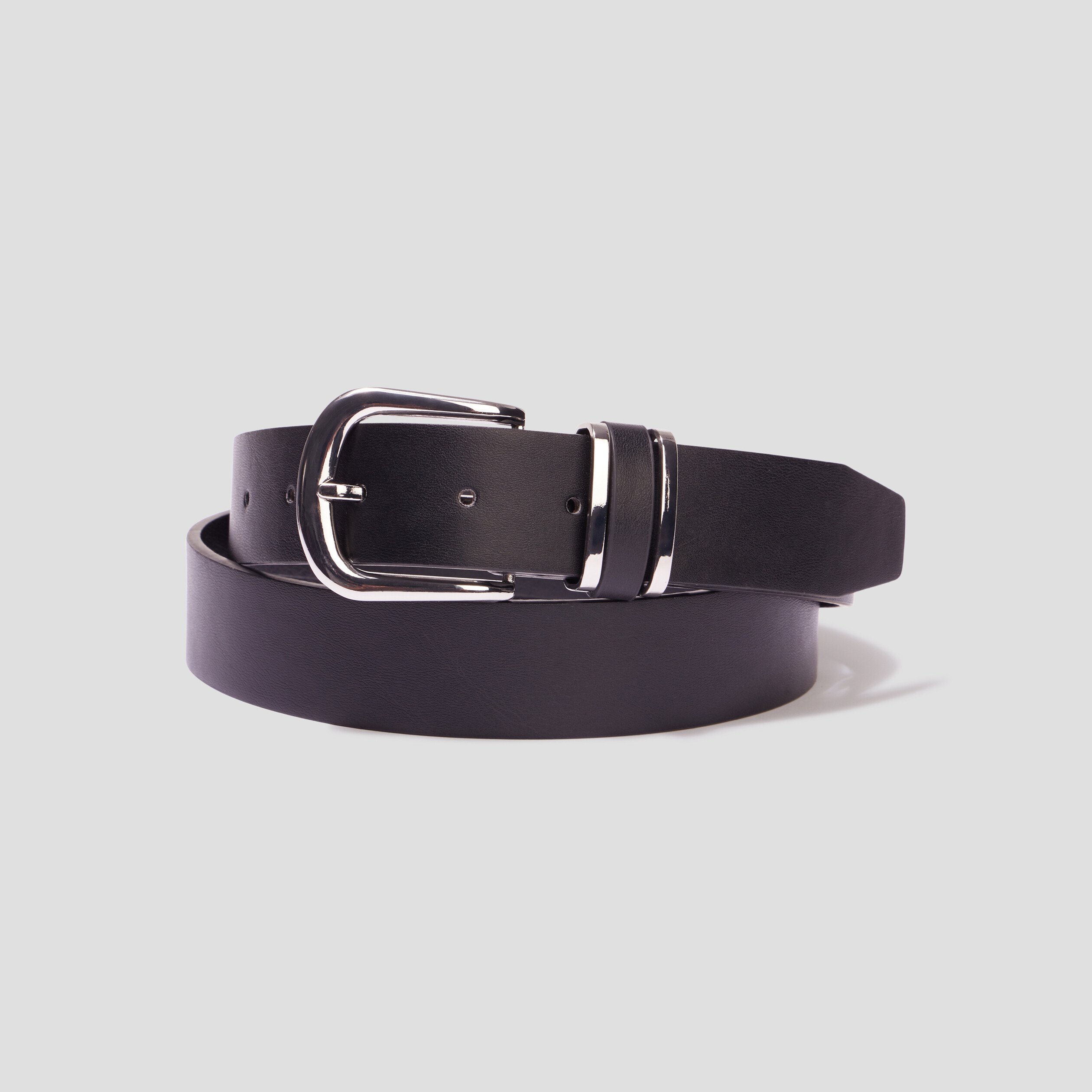 Ceinture avec boucle noir femme | La Halle