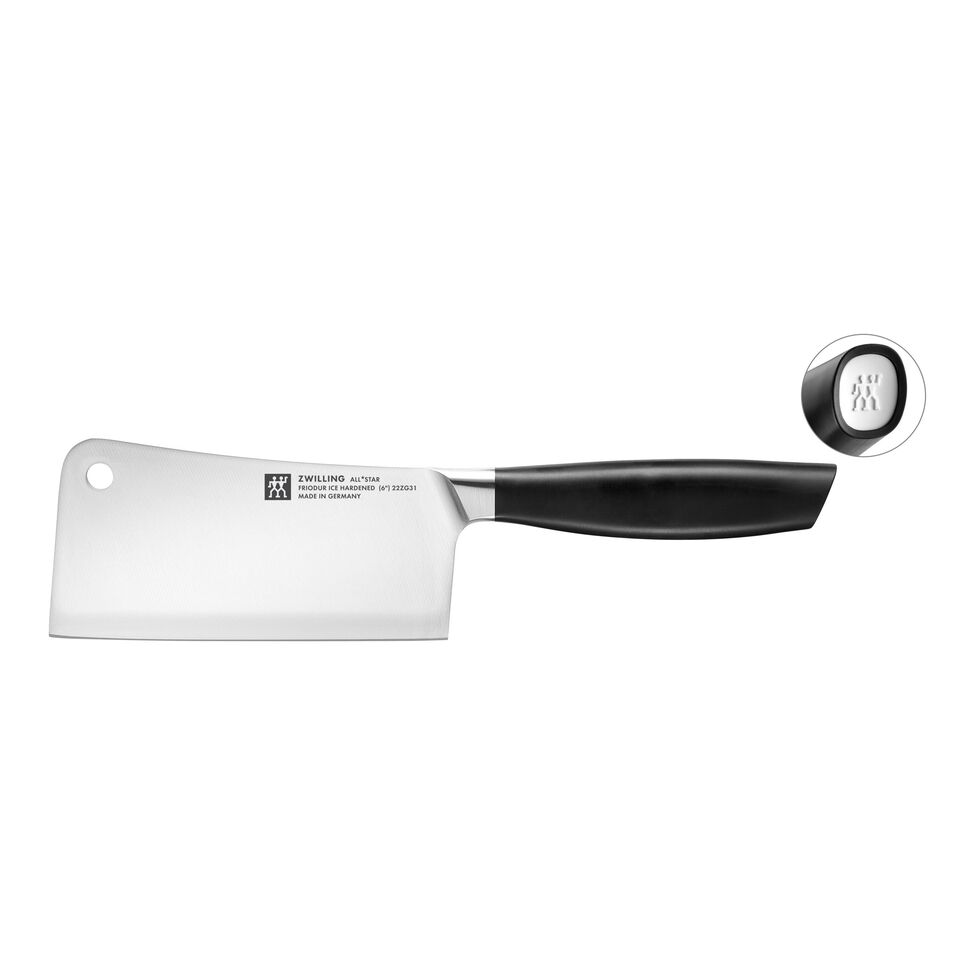 Hackmesser 15 cm, Weiß