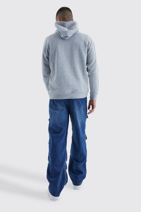 Oversize Hoodie mit Official Star Print