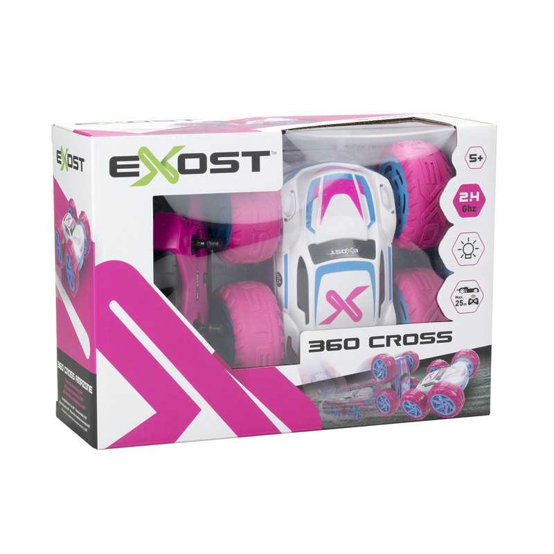 Voiture radiocommandée 360 cross rose, Exost