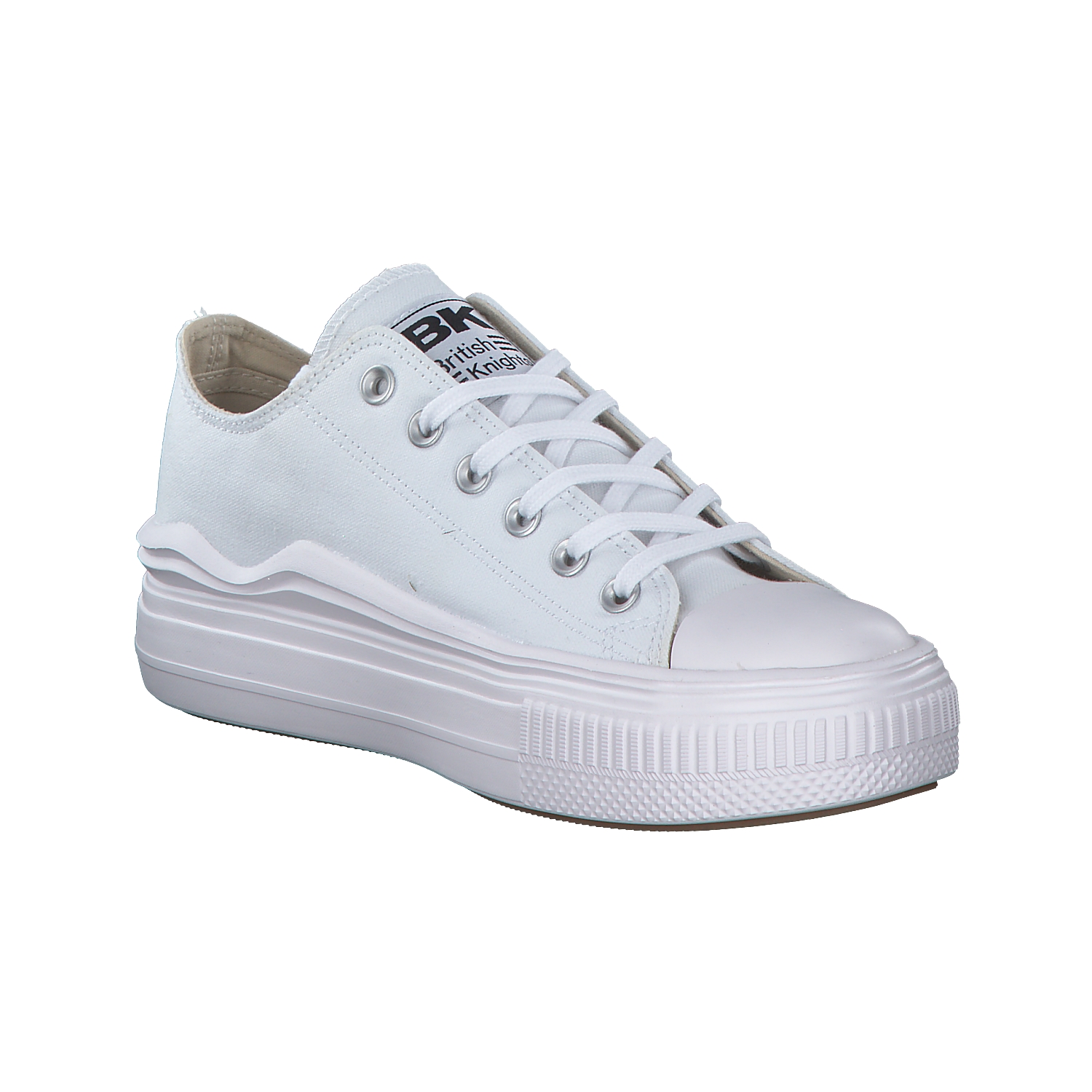 British Knights Kaya Low B51, Schnürschuhe, Damen, Weiß
