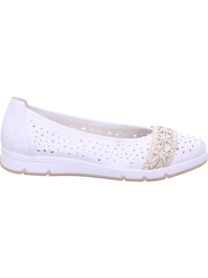 rieker Slipper in weiß günstig kaufen