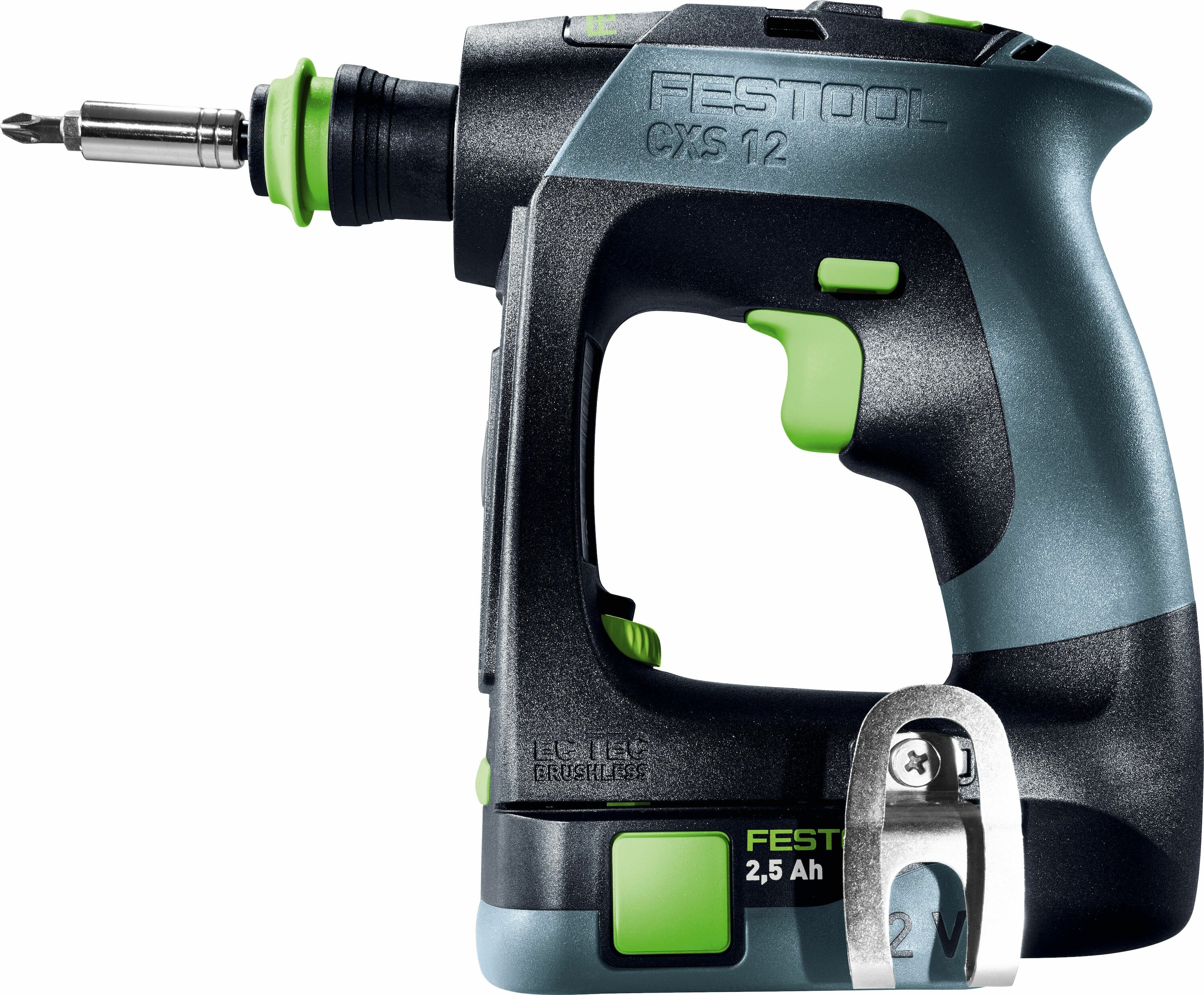 Perceuse sans fil Festool 576865 CXS 12, ensemble de 2,5 pouces