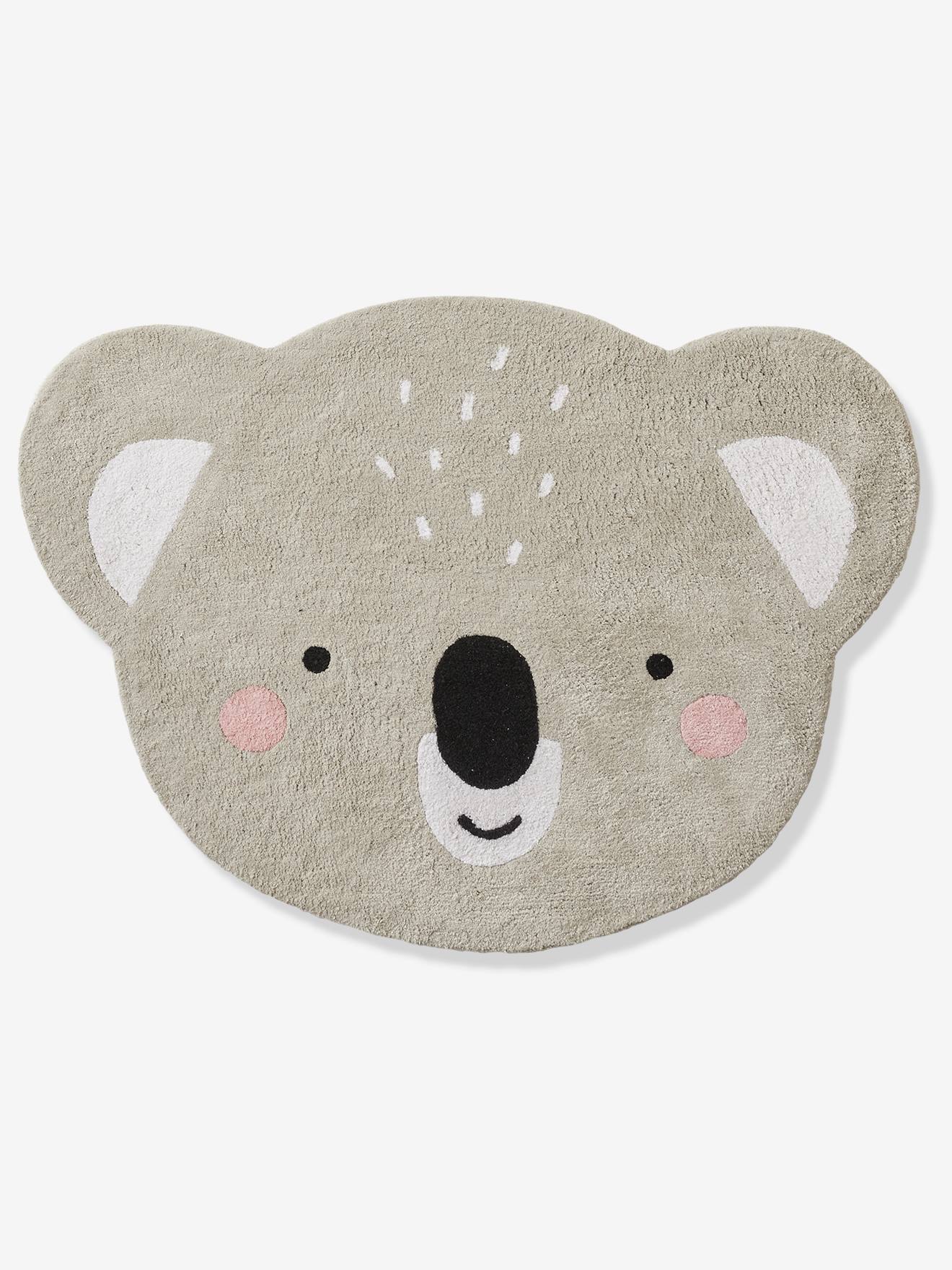 Tapis Koala MINI ZOO gris