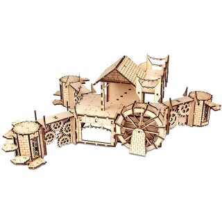 Locking Water Wheel