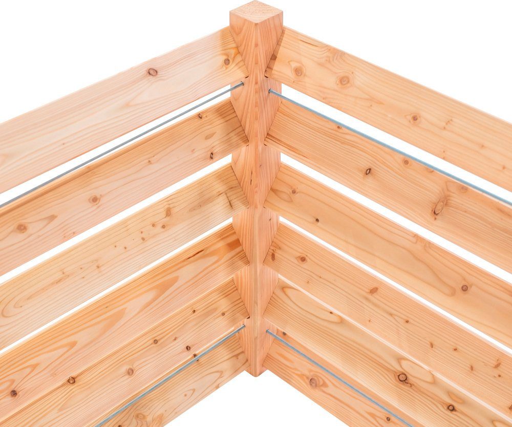 WESTMANN Komposter WMKL4S, BxTxH: 100x100x80 cm, 800 l