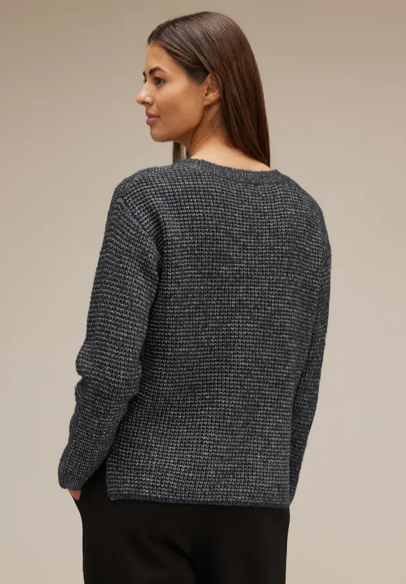 Street One Pullover mit Strickmustermix