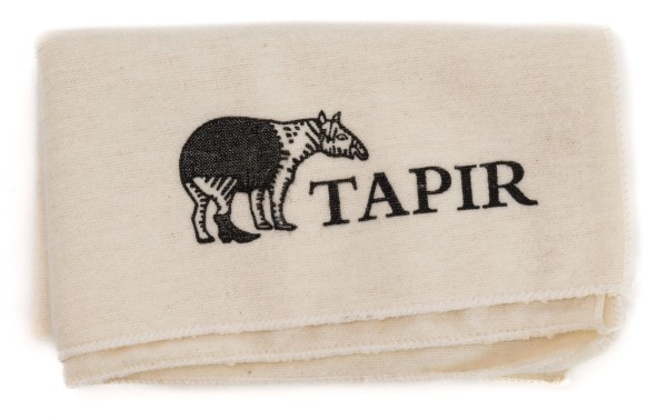 TAPIR ~ Poliertuch Natur