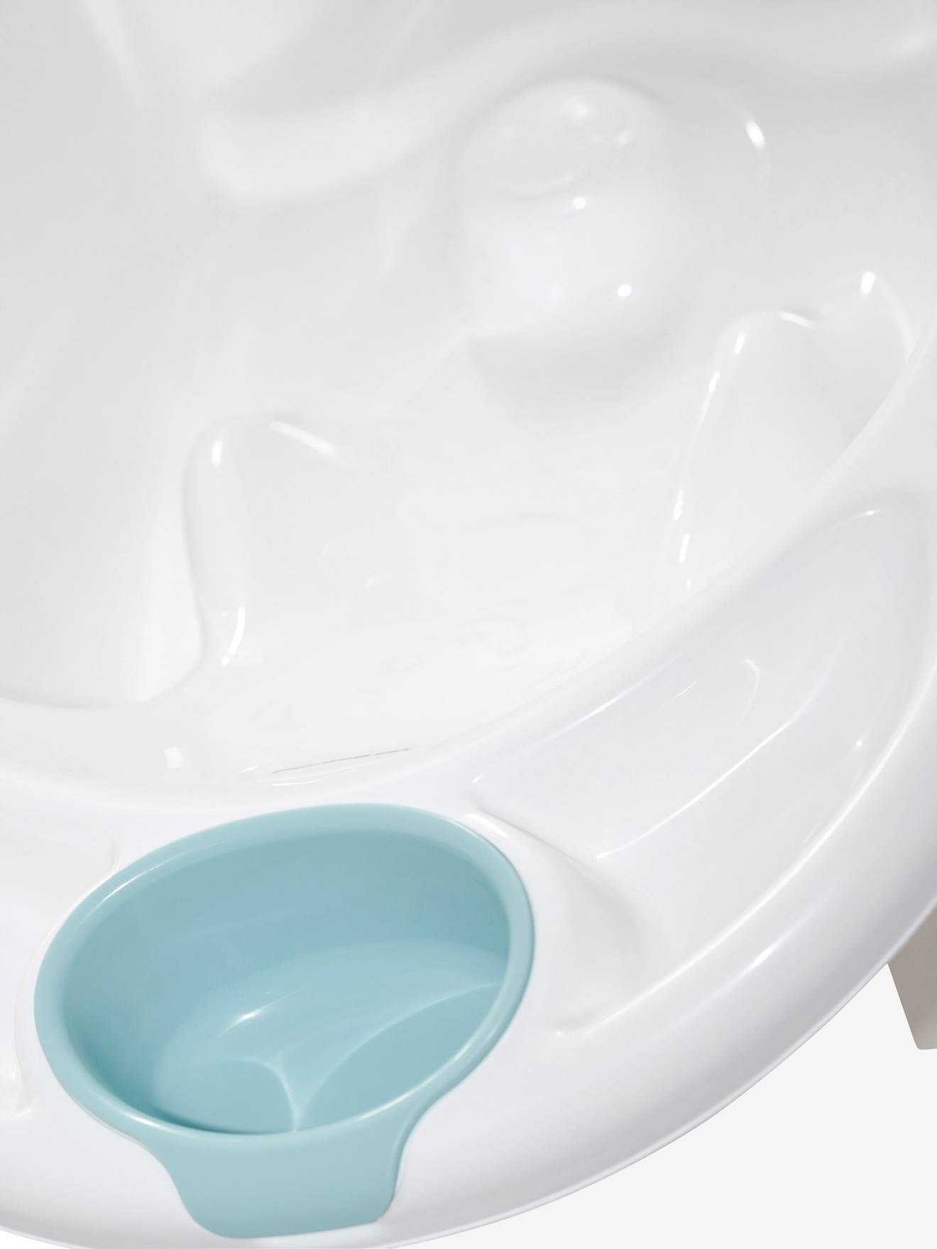 Vertbaudet 2-in-1 Baby Badewanne COOLTUB - weiß