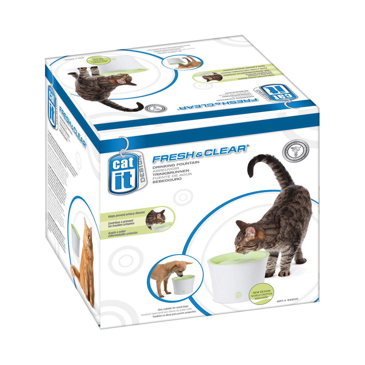 Catit Trinkbrunnen für Katzen und kleine Hunde 3l