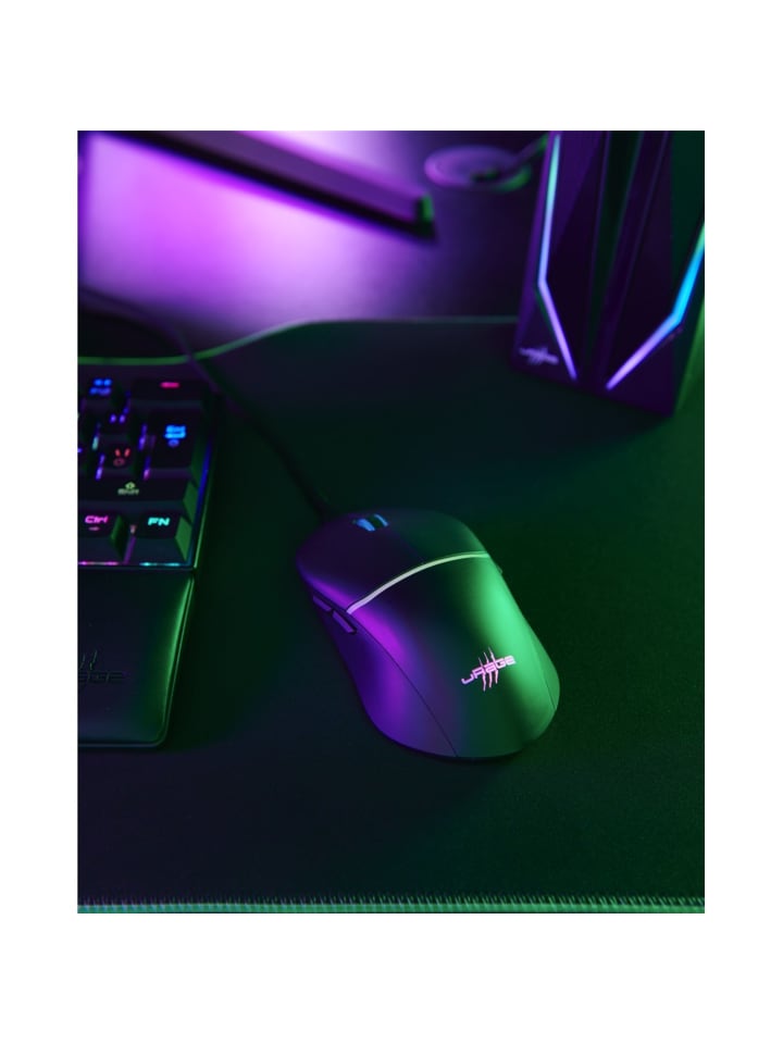 uRage Reaper 430, Schwarz in Schwarz günstig kaufen onesize