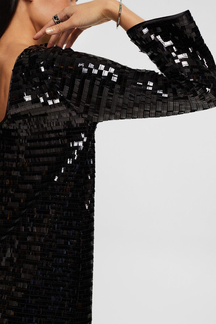 Kleid mit Pailletten