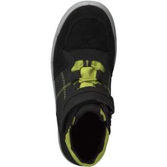 Superfit Earth Sneaker High in schwarz