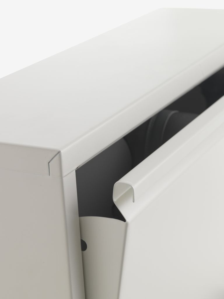 HALLENSLEV HALLENSLEV Shoe Cabinet 3 Compartments, White