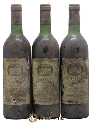 Château Labegorce Cru Bourgeois  1982 - Lot de 3 Bouteilles