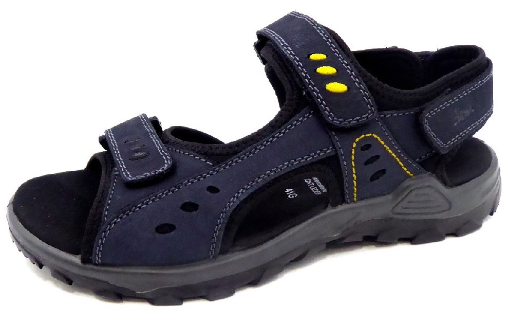 SIOUX Komfort Sandalen blau